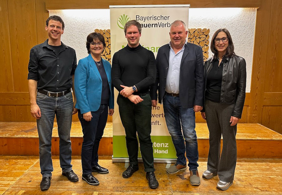 Martin Schmid (BBV), Sabine Asum (BBV), Dr. Malte Rubach (M.R.Expert), Wolfgang Teifelhart (BBV), Alexandra Huber (BBV)